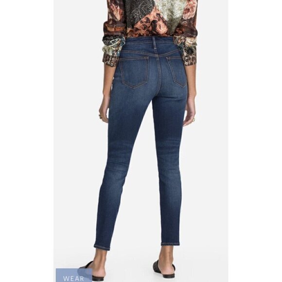 Johnny Was The Skinny Jeans Mid Rise Stretch Slimmest Cut Slim Hip & Thigh Sz 26 - Picture 2 of 12